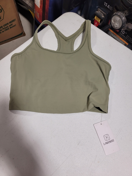 lavento Other - Women's Olive Green Racerback Sports Bra
